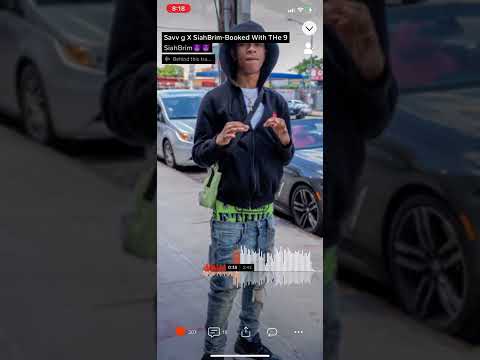 Savv G x SiahBrim- Booked With The 9