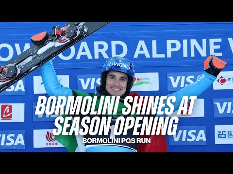 Bormolini CRUSHES competition in Mylin | FIS Snowboard