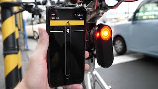ミリ波レーダーで車の接近が感知できてテールライトにもなる ミリ波レーダーで車の接近が感知できてテールライトにもなる