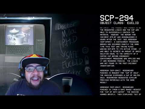 SCP-294 INFINITE Coffee Machine!