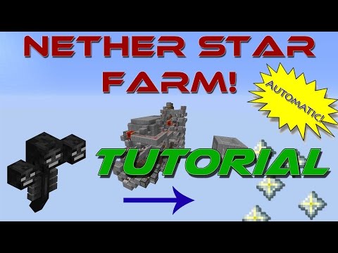 Fully AFK-able Automatic Nether Star Farm TUTORIAL