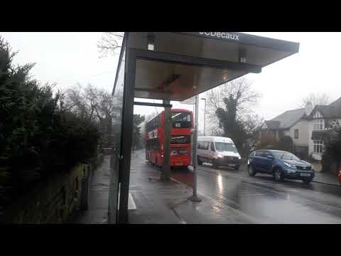 DW551, LJ13CDY on Route 405D in South Croydon, Hailing Park Road to West Croydon Bus Station.