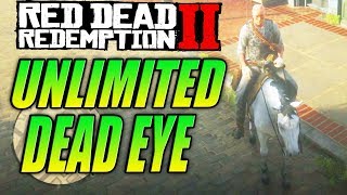 Red Dead Redemption 2 Tips - HOW TO GET UNLIMITED DEAD EYE