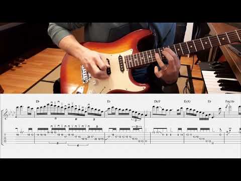 Lonely in the Night - Eric Johnson's 1st solo transcription