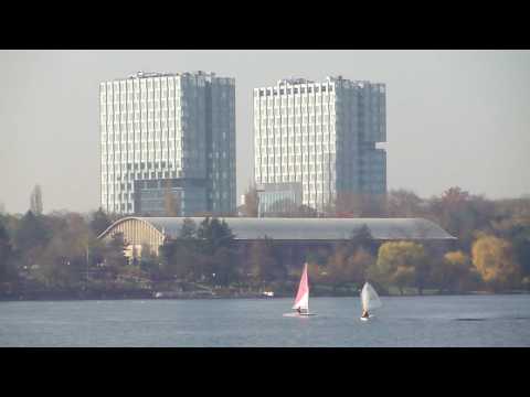 Herastrau Lake view towards Casa Presei