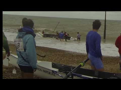 Southampton Rowing Club Boat Rollover at South Coast Championship