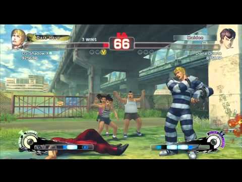 SSF4 AE: DS Shadow X (Coddy) VS Diana Duarte (Fei Long)