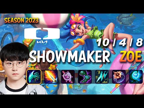 DK Showmaker ZOE vs ORIANNA Mid - Patch 13.12 KR Ranked