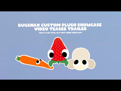 Bugsnax custom plush video - teaser trailer