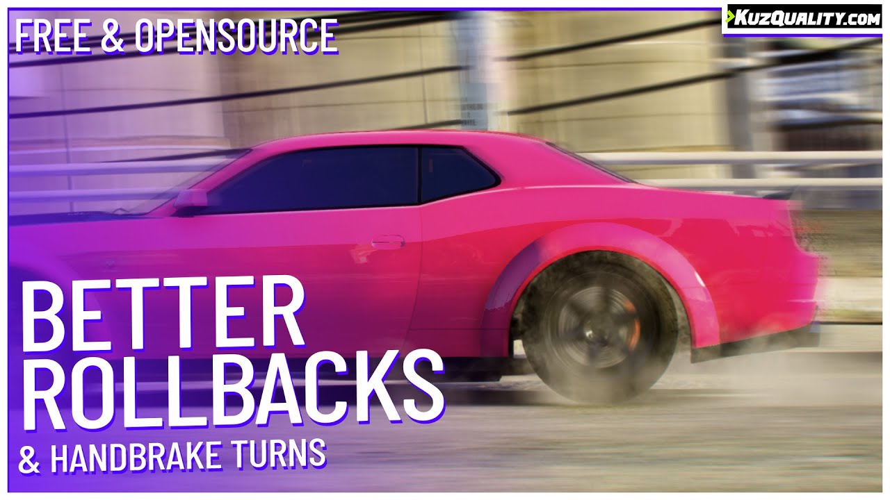 Better rollbacks & handbrake turns video