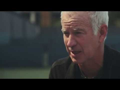 John McEnroe explains The Sound of the Perfect Tennis Shot