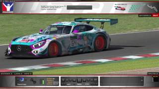 iRacing　BESロングラン【AMGGT3】