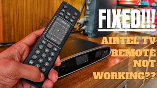 Airtel TV Remote Not Working?? Solved in 10 Seconds!!! Easy Reset.