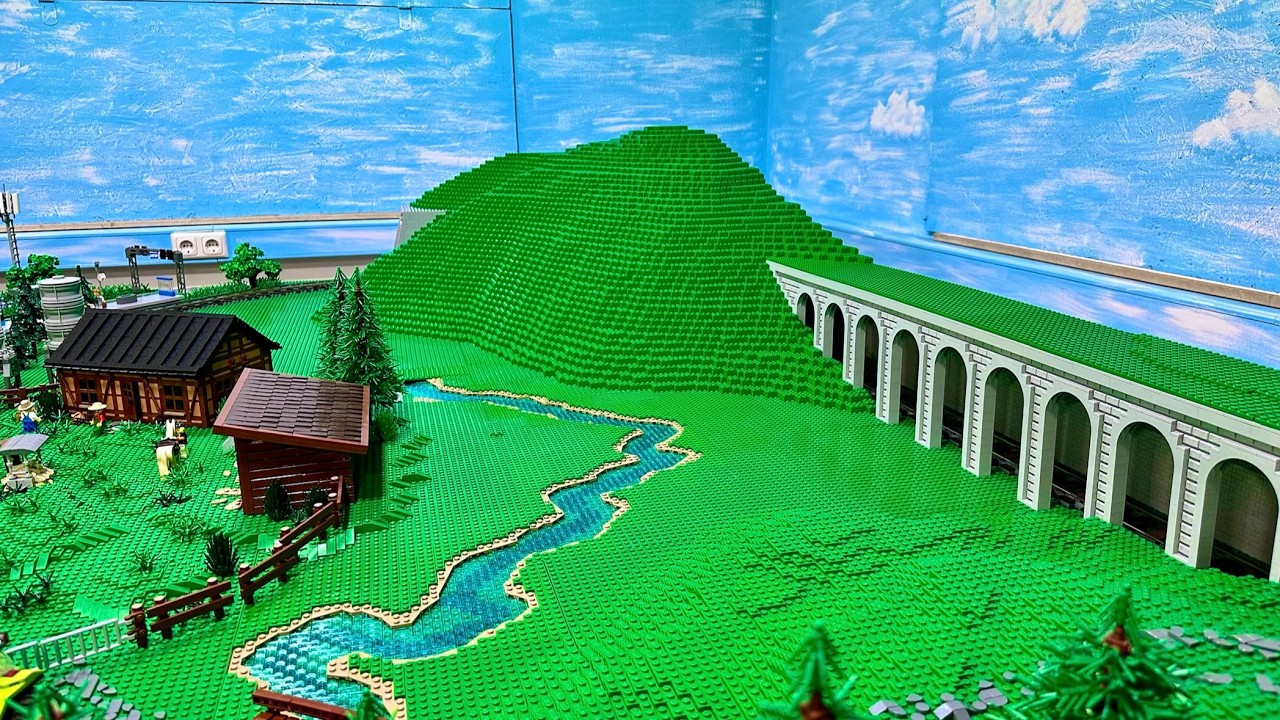 New LEGO Train Tunnel makes a MASSIVE difference!