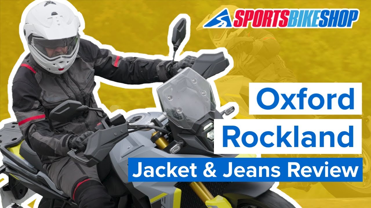 Oxford Rockland Textile Jacket - Charcoal / Black / Red Video