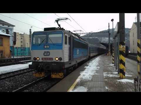 Odjezd vlaku R 781 Střekov (ČD 162.036) - Ústí nad Labem hl.n., 28. 3. 2013