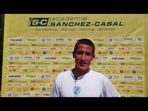 Miguel Avendaño. campeon U14 tennis europe asc