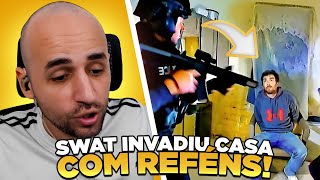 SWAT INVADE CASA DE ATIRADOR COM REFÉNS: esse vídeo foi uma loucura!