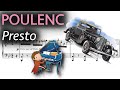 Poulenc - Presto in B-flat major FP. 70 [Gabriele Tomasello piano]