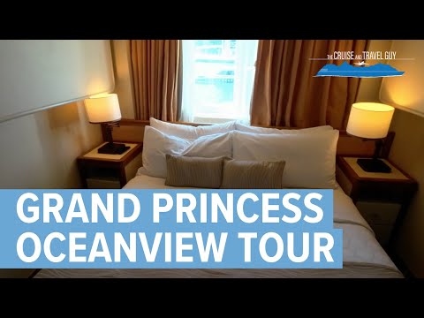 Thumbnail for Grand Princess Oceanview P246 Room Tour