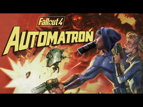 Fallout 4 Livestream Playthrough Pt 51 Automatron DLC Gameplay Robot Building !!!