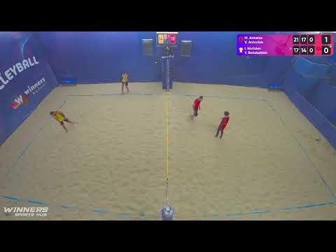12:50 M.Anhelov / V.Antoniuk | I.Horiaiev / Y.Bohdashkin 22.01.2023 | Winners Beach Volleyball