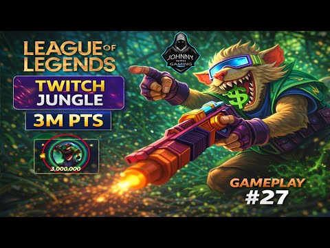 LOL The Plague Rat Twitch Jungle AD 3 Million Mastery Points | Season 15 | Gameplay 027 (2026)
