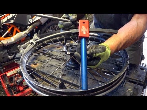 Baja No Pinch Tire Tool | Dirt Bike Tire Changing Tool Review Demo