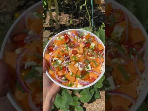 Cantaloupe salad 🥗