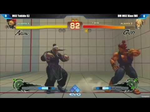 EVO 2013 Grand Finals : Tokido (Akuma) vs Xian