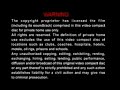 Serasi Muzik Sdn Bhd Warning Screen English VCD Version