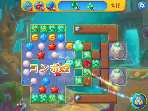 Fishdom level 5676 no boosters フィッシュダム ノーマル [Friend's]