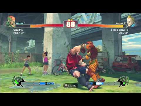 Street Fighter 4 HD [DH] Cloudryu vs. [AB] o Rico Suave o - G1 Finals