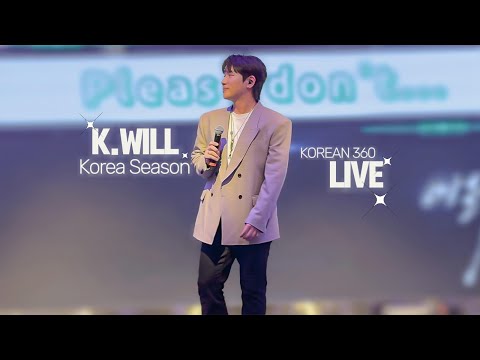 K.Will LIVE at Korea Season x Korea 360 Dubai: An Intimate OST Performance  🎤 #iexperience #dubai ✨