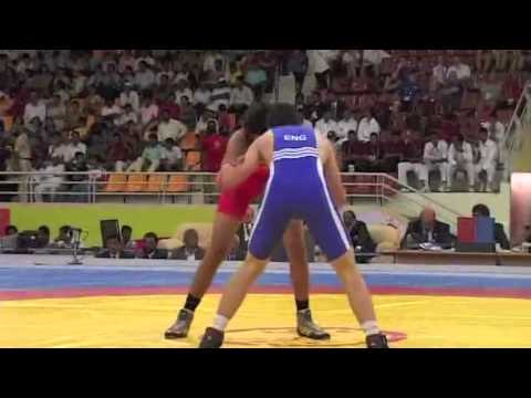 2008 Commonwealth Youth Games: 63 kg Dylan Dickey (NZL) vs. Lawrence Carson (ENG)