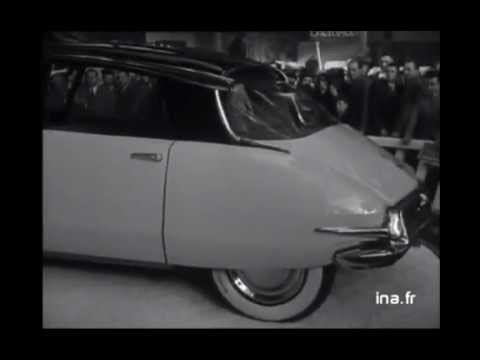 Citroen DS au salon 1955