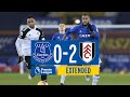 EXTENDED HIGHLIGHTS: EVERTON 0-2 FULHAM