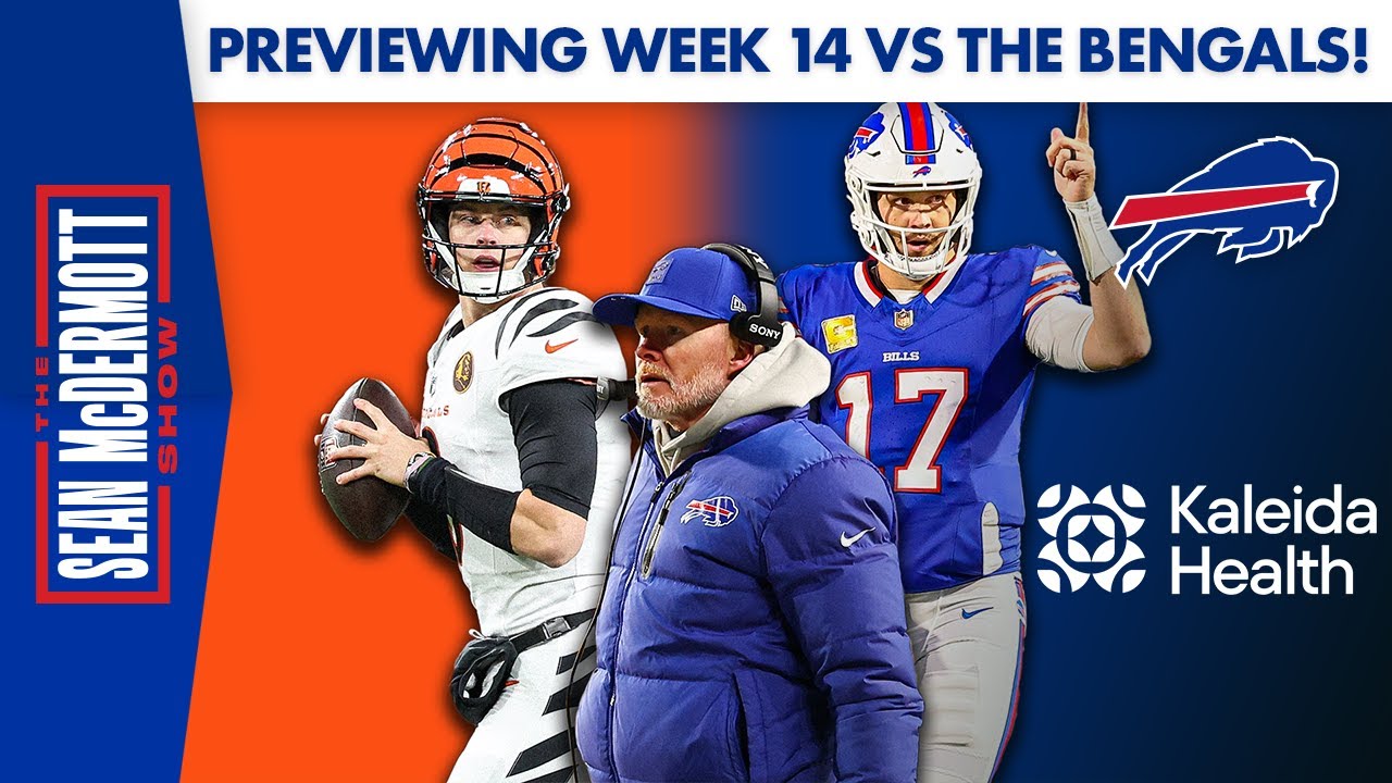 Previewing Week 14 Against The Bengals! | Buffalo Bills | The Sean McDermott Show