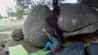 Video thumbnail of Rampage, 6a (sit). Can Boquet