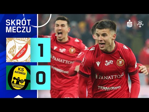 Widzew - GKS Katowice | SKRÓT | Pierwsza wygrana w 2025! | Ekstraklasa 2024/25 | 25. kolejka