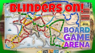 Ticket to Ride Europe - I Didn't See the Easy Path!