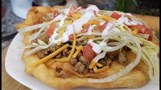 FRY BREAD | How To Make Fry Bread | Navajo Tacos Recipe Idea