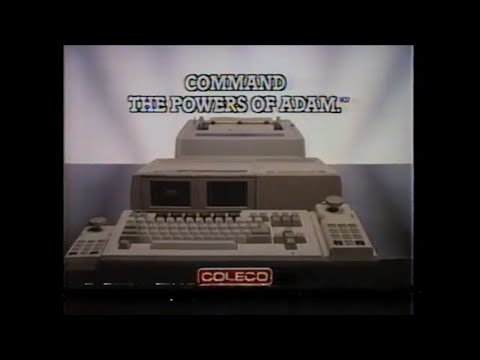1984 Coleco Adam Complete Computer System Commercial