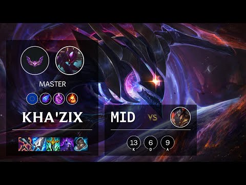 Kha'Zix Mid vs Twisted Fate - EUW Master Patch 12.5