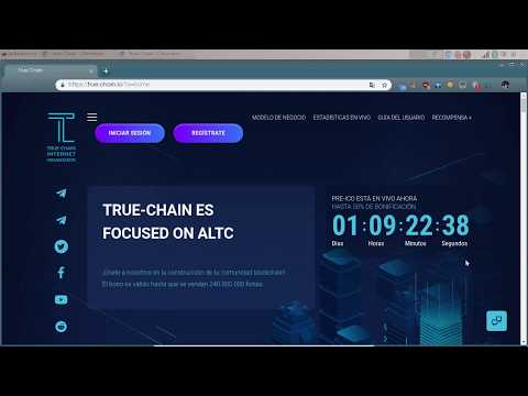 Ganas hasta 25$ con True-Chain! Pagando!!!!