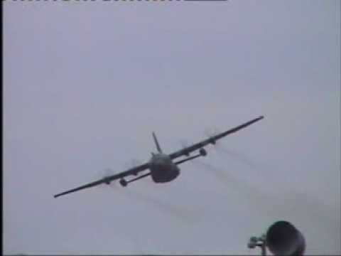 C-130 Hercules Low Pass RAF