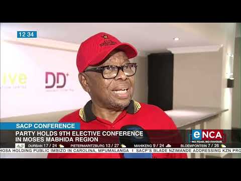 SACP Conference Blade Nzimande gives keynote speech