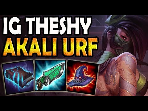 THESHY plays AKALI in URF - 18 KILLS / 9 Minutes