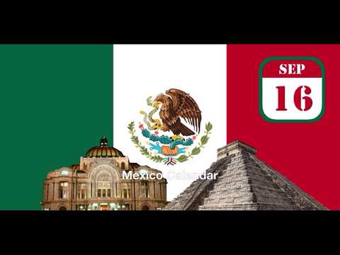 Mexico Calendar 2024 video