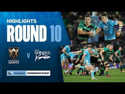 Northampton v Sale - HIGHLIGHTS | Mitchell Shines For Saints! | Gallagher Premiership 2023/24